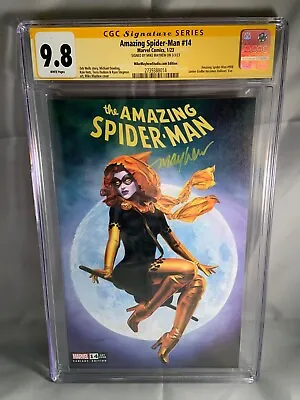 AMAZING SPIDER-MAN #14 CGC 9.8 SS MIKE MAYHEW EXCLUSIVE VARIANT Marvel Comics • $110