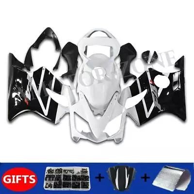 FU White Black Fairing Injection Molded Fit For Honda 2001-2003 CBR 600 F4I K058 • $419.99