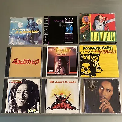 BOB MARLEY HUGE 11 LOT- IMPORT Jammin’/Best Of/Exodus/King/Rockabye/Legend/Kaya • $50