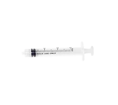 $14.95 • Buy  3ml Syringe, Luer Lock Tip, Sterile , Latex Free, Hypoallergenic - Box Of 100