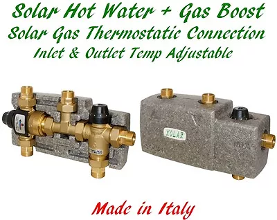Solar Hot Water Gas Heater Thermostatic Diverting Tempering Mixing Valve Mixer • $328.90