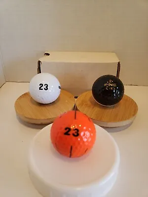 $199.99 • Buy Ping Golf Ball-rare 3 Ball Set #23 Michael Jordan New Cib Wilson