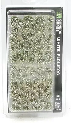 Gamers Grass GGF-WH White Flowers [70x] (Flower Tufts) Wild Vegetation Plants • $8.99