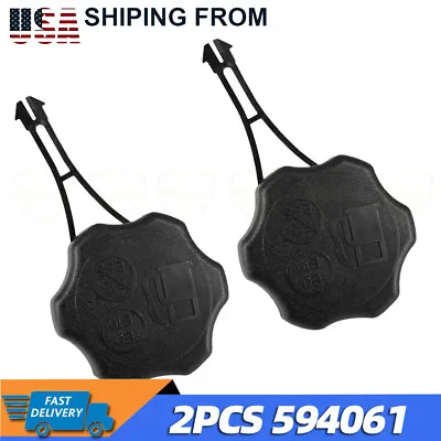 2x For Husqvarna LC221A Black New Fuel Tank Cap 594061 Walk Behind Mower 675EXi • $8.99