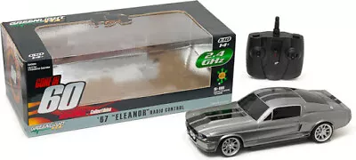 Greenlight 1/18 Gone In Sixty Seconds 1967 Ford Mustang Eleanor 2.4 Ghz Rc 91001 • £35.94