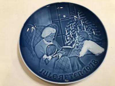 1978 B & G Denmark Christmas Plate Made In Denmark 7 1/8  Diameter • $19.99