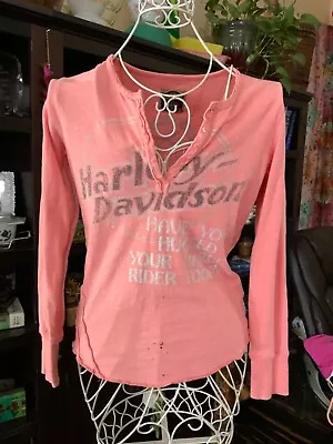 Harley Davidson Ladies Long Sleeve M TRUNK LTD • $20