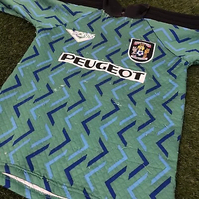 INCREDIBLY RARE 1994/95 Coventry City Goalkeeper Shirt READ DESCRIPTION • £60