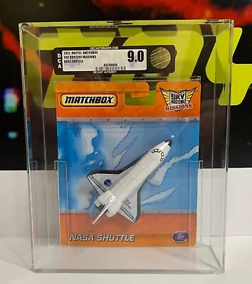 2012 MATTEL Matchbox Sky Busters Missions NASA SHUTTLE DCA Graded Perfect 9.0 • $89.10