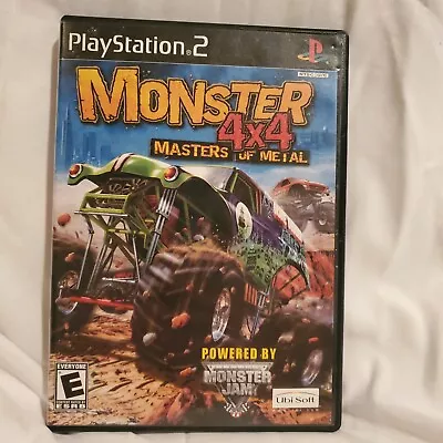 Monster 4x4: Masters Of Metal (Sony PlayStation 2 2003) W/ Manual Tested • $10