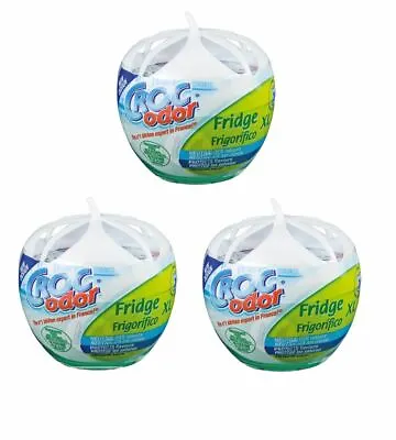 £11.49 • Buy 3 X Croc Odor Fridge XL Deodoriser Neutralise Odour Eliminator Air Freshener 