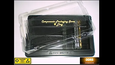 DDR5 Desktop Memory Tray Case For PC DIMM Modules Anti Static - 2 Fits 100 DIMMs • $20.99