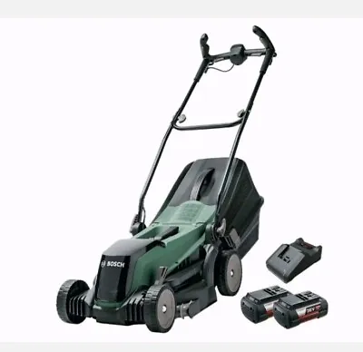 £265.01 • Buy  Bosch Easy ROTAK 36-550 Cordless Lawnmower 2X 36v Batteries+Charger Included-