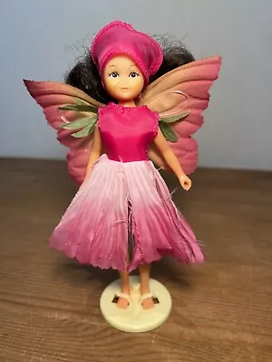 Vintage 1980's Hornby Flower Fairies Fairy Doll Red Clover • £50