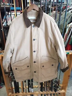 Orvis Men’s Sz. XXL Brown Field Barn Chore Quilted Lined Jacket Coat Corduroy • $19.95