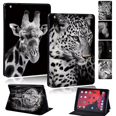 £6.43 • Buy Animal Leather Tablet Stand Cover Case Fit Apple IPad 5 6 7 8 9 10 /mini/AIR/PRO