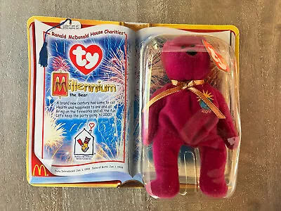 Ty Beanie Baby Millennium Bear McDonalds New Unopened!! • $24.40