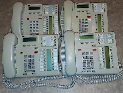 4 Nortel T7316 Platinum 24 Button Telephone With Display • $52