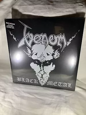 Venom Black On Black 180 Gram Coloured Splatter Vinyl LP Limited Edition NEW • $180