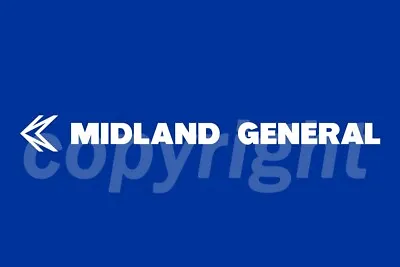 Bus Photo - Midland General NBC Fleetname On Blue • £1.19