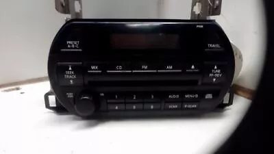 Audio Equipment Radio Receiver Am-fm-stereo-single CD Fits 02-04 ALTIMA 341165 • $64.78