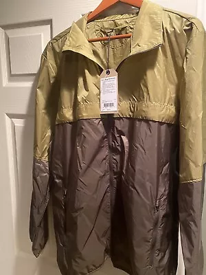 Prana Transit Range Lightweight Windbreaker Sweet Grass 1967801 Men's Size L-NWT • $28.99