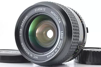 [Near MINT] Minolta MC W.Rokkor 24mm F/2.8 Wide Angle MF Lens From JAPAN • $227.99