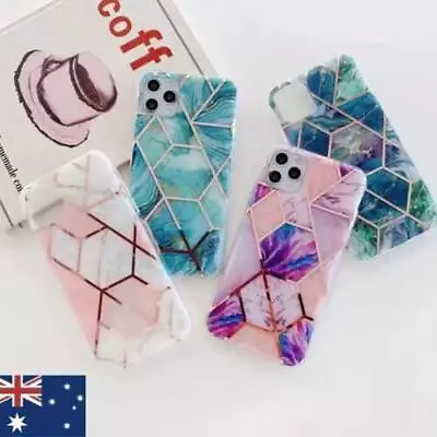 $13.49 • Buy Case Marble Shockproof TPU Slim Cover For IPhone 14 Pro Max 13 12 11 XR XS 8 7