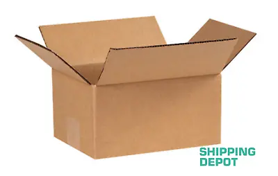 1-100 8x6x4 Corrugated Cardboard Packing Shipping Mailing Moving Carton Boxes • $25.05