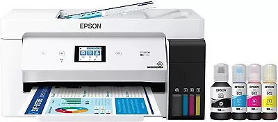 Epson EcoTank ET-15000 Wireless Color All-in-One SuperTank Printer Scanner Copy • $469