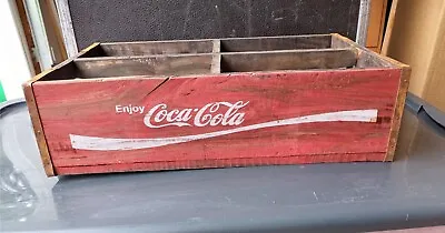 Antique Coca-Cola  Bottling Company Wood Bottle Crate Wood Bottle Case *NICE* • $24