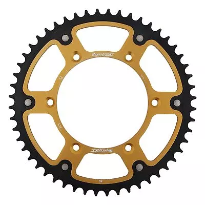 New Supersprox Stealth Sprocket 52T For Yamaha WR250R DUAL Sport 08-17 Gold • $83.97