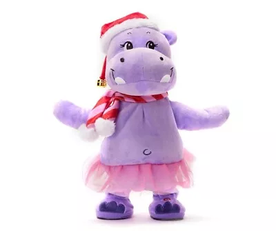 “ I Want A Hippopotamus For Christmas” Purple Belly-Shaking Hippo Plush Figure • $52.99
