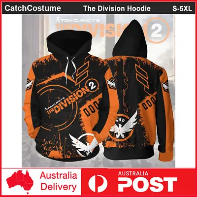 Tom Clancy's The Division Cosplay Hoodie Sweatshirts Pullover Hooded Jacket Coat • $35.99