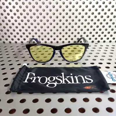 Beams 35Th Anniversary Oakley Frogskin Limited Black Navy • $241.03