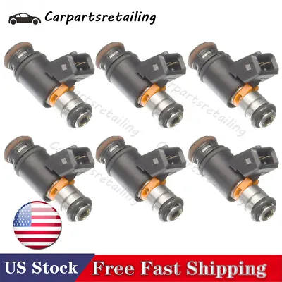 6PCS IWP022 Fuel Injector Fit For Volkswagen AFP VR6 2.8 AES Euro Van Golf Jetta • $39.79