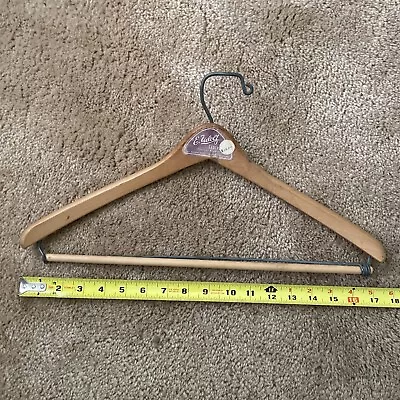 Vintage Antique Wooden Clothing HANGER E.Udolf Hartford Conn • $7.50