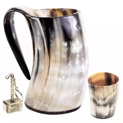 Viking Drinking Mug 15-20 Oz Cup & Cofee Stein | Cool Unique Gift For • $40