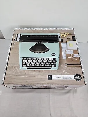 We R Memory Keepers Typewriter Typecast Retro Mint Blue In Original Box • $145