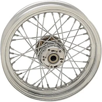 Drag Specialties 0204-0524 Chrome Rear Spoke Wheel For 08-22 Sportster W/o ABS • $428.95