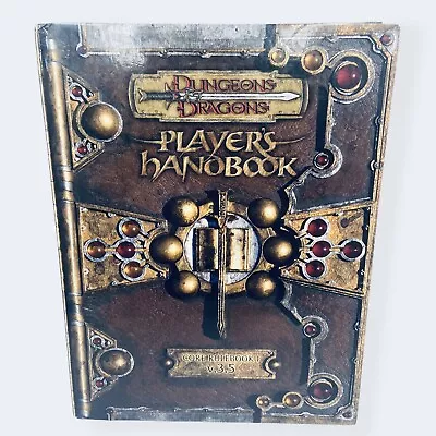 PLAYER'S HANDBOOK 2004 Special Edition HC Dungeons & Dragons 3.5/D20 Rulebook 1 • $74.95