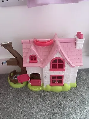 £10 • Buy Fisher Price Little People Pink Dolls House