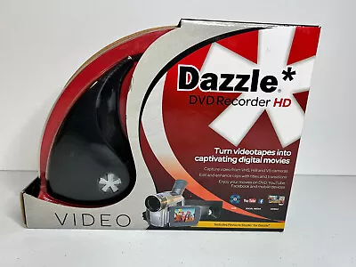 Dazzle DVD Recorder HD VHS To DVD Converter Save Enhance BRAND NEW • $19.89