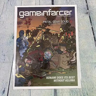 2017 Game Infarcer Metal Gear Solid VI Print Ad / Poster Parody Promo Art Funny • $10.49
