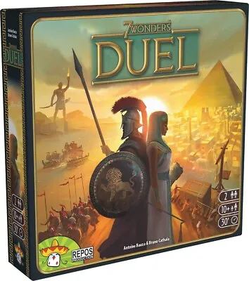 7 WONDERS DUEL Board Card Game NEW IN SHRINK Repos Productions 2015 • £18.52