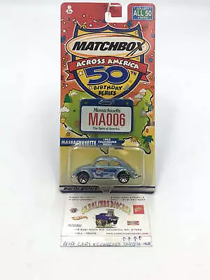 Matchbox Across America Massachusetts 1962 Volkswagen Beetle TT9 • $5.99