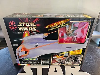 Naboo Royal Starship Electronic Playset STAR WARS Episode 1 E1 MIB NEW Sealed • $374.98