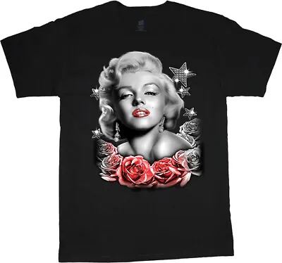Mens Graphic Tees Marilyn Monroe Celebrity T-shirt Mens Clothing Apparel • $14.95