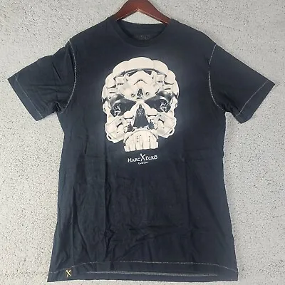 Marc Ecko Shirt Size Large Black 2009 Cut And Sew Star Wars Storm Trooper Mens • $29.99