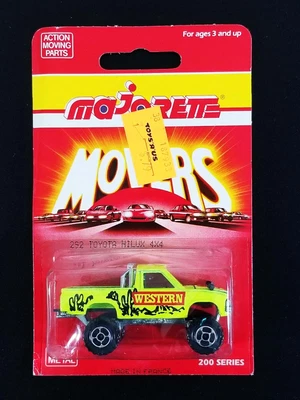 $89.95 • Buy Majorette Toyota Hilux 4x4 / #287-292 / Rare Western Rodeo / Made In France